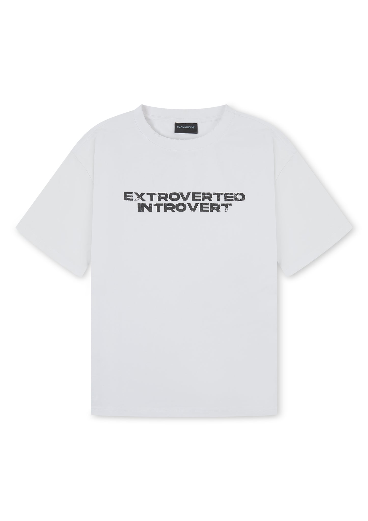 EXTROVERTED INTROVERT S/S TEE (WHITE)