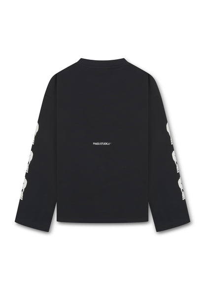 RECOVERING PERFECTIONIST L/S TEE (BLACK)