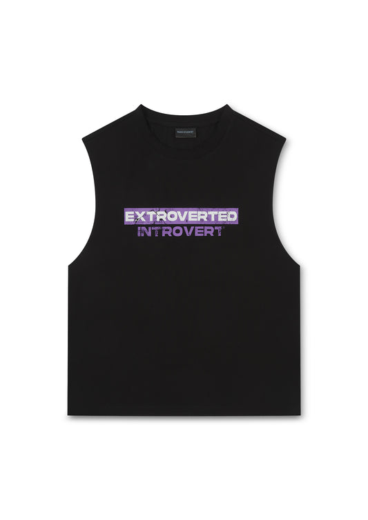 EXTROVERTED INTROVERT CUT-OFF TANK (PURPLE)
