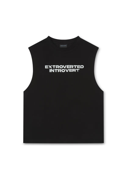 EXTROVERTED INTROVERT CUT-OFF TANK (BLACK)